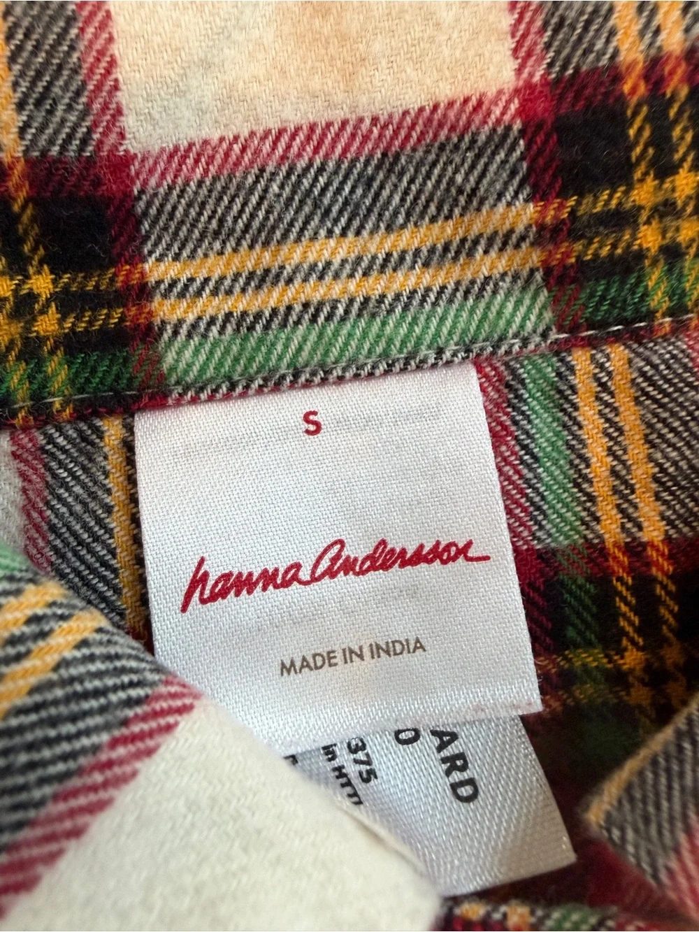 Hanna Andersson Holiday Plaid Pajama Set